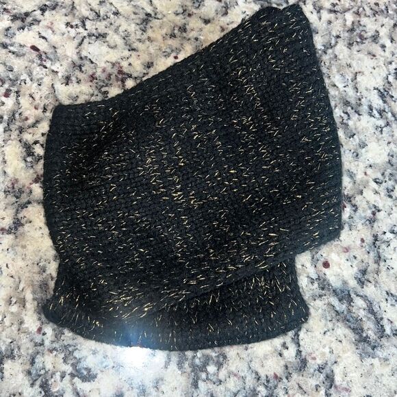 Other - Unbranded Black Shimmer Scarf